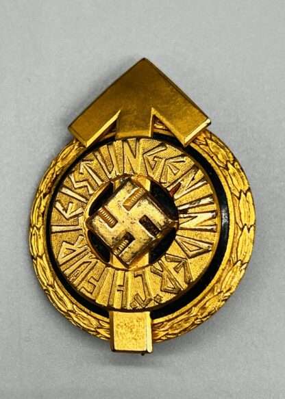 A Hitler Youth Golden Leaders Sports Badge Marked RZM M1/101