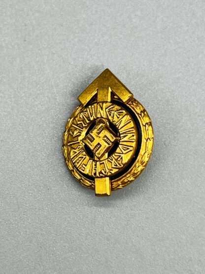 A minature Hitler Youth Golden Leaders Sports Badge By RZM M1/101