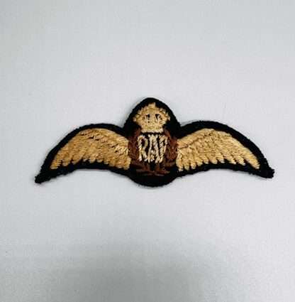 A genuine WW2 Royal Air Force Padded Pilot Wings.
