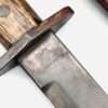 A WW1 German Close Combat Boot Knife with makers mark Gottlieb Hammesfahr.