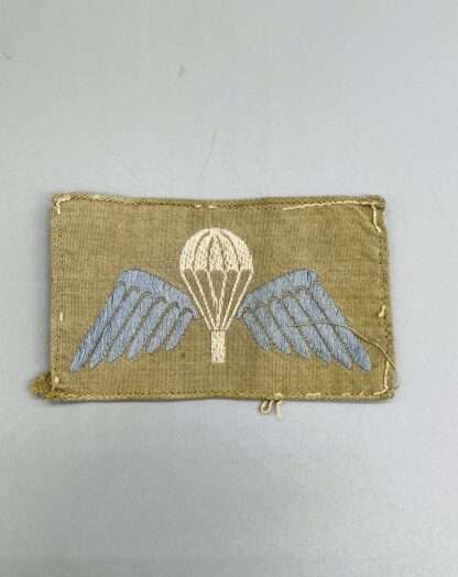 A British Army tropical paratrooper jump wings post war.