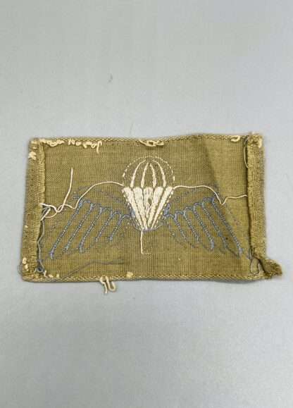 A British Army tropical paratrooper jump wings post war.