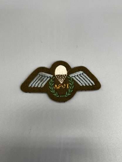 A British Army Parachute Jump Instructors Badge post war period.