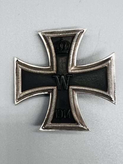 A rare WW1 Iron Cross 1st Class 1914 Marked 800.