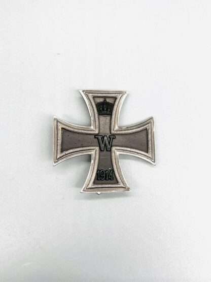 An original WW1 Iron Cross 1st Class 1914 marked '800'.