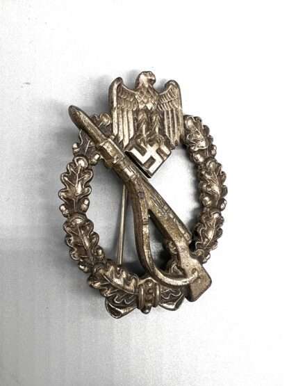 A WW2 German Infantry Assault Badge Silver by FLL