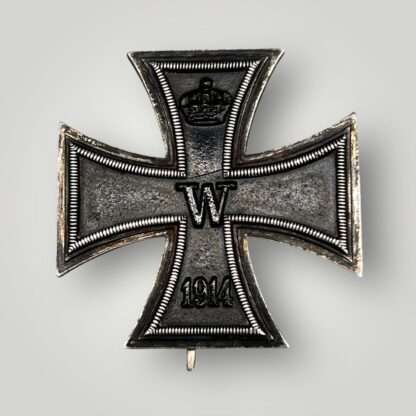 A WW1 Iron Cross 1st Class 1914 By Godet Berlin.