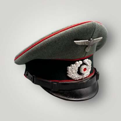 A WW2 German Heer Flak EM/NCOs visor cap with makers mark.