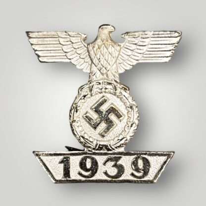 A WW2 German Repeat Clasp 2nd Class, constructed out of nickle silver.