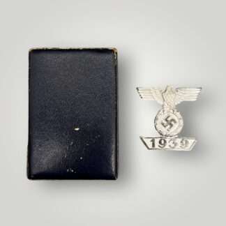 A WW2 German Repeat Clasp 2nd Class With LDO Presentation Box, constructed out of nickle silver.