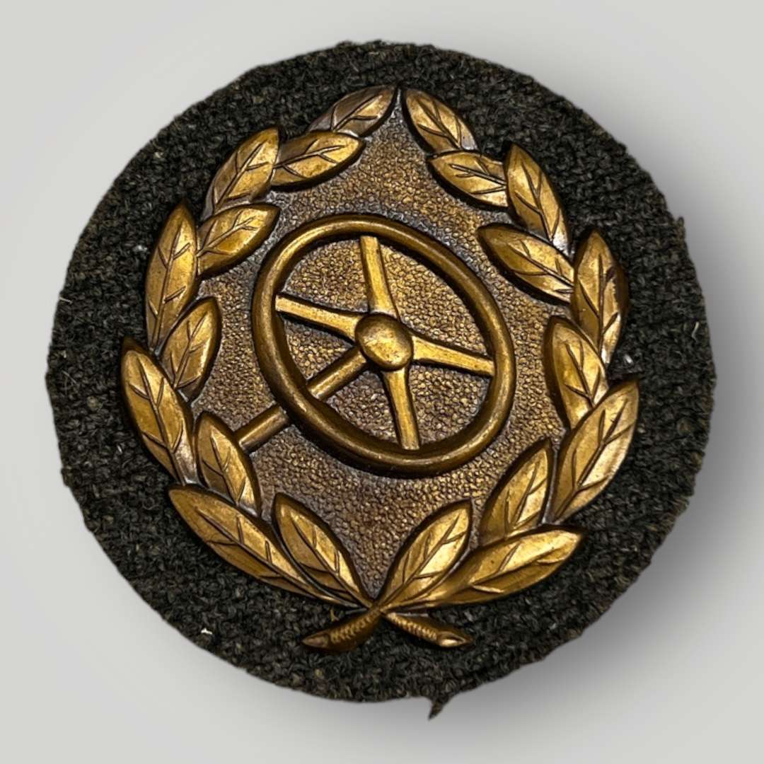 Driver's Proficiency Badge In Bronze I WW2 German Militaria