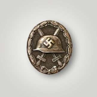 Wound Badge In Silver By Hauptmünzamt