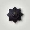 A WW2 Cheshire Regiment Officers WW2 cap badge, constructed in bronze.