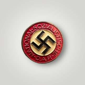 An original NSDAP party pin late war painted badge M1/148