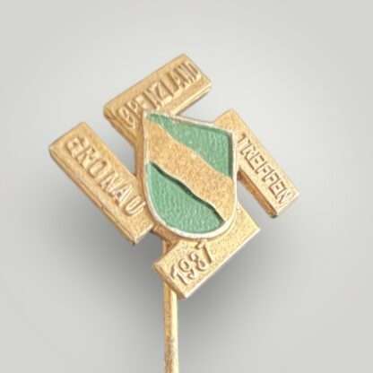 An original Gronau Grenzland Treffen 1937 stick pin.
