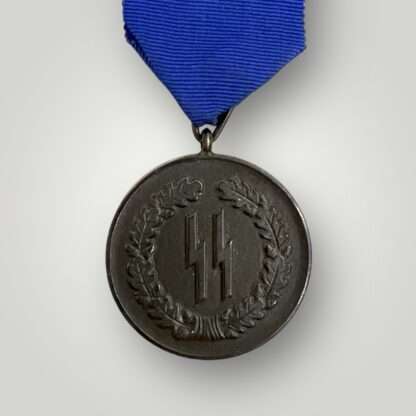 A SS service medal four years complete with original ribbon