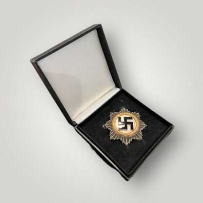 A WW2 German Cross in Gold by Zimmerman with presentation case.