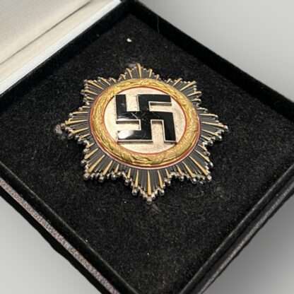 A WW2 German Cross in Gold by Zimmerman in the presentation case