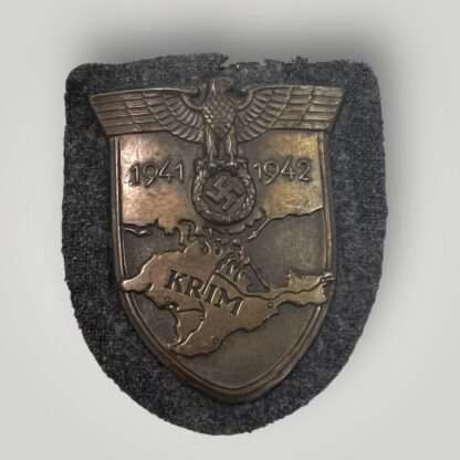 Original WW2 Luftwaffe Krim campaign shield.