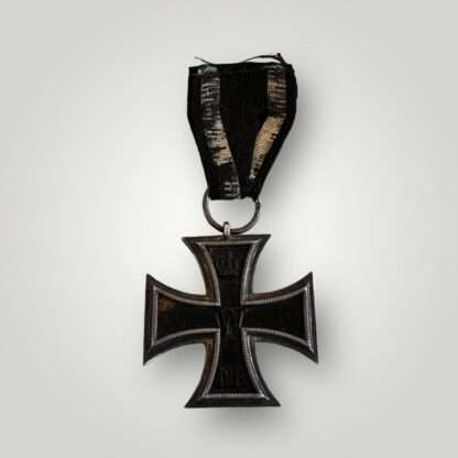 A WW1 Iron Cross Medal 2nd Class 1914 Marked Z, with orignal ribbon.
