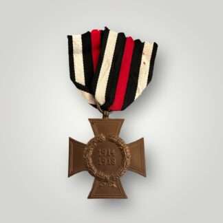 An original Honour Cross Without Swords 1914 - 1918 Marked HKN.