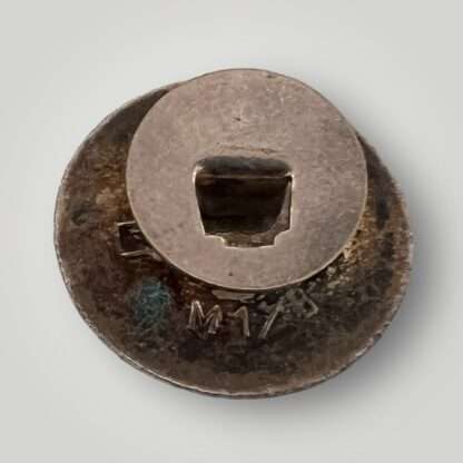 Reverse image of an NSDAP Party Button Hole Enamel Badge M1/8.