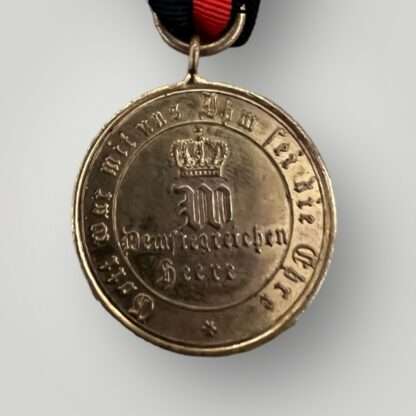 An original German Pre WW1 Franco-Prussian War Medal 1870 1871 For Non Combatants.