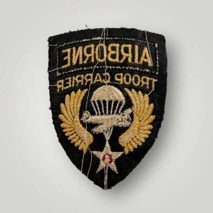 Reverse image of an original USAAF WW2 Airborne Troop Carrier Badge.