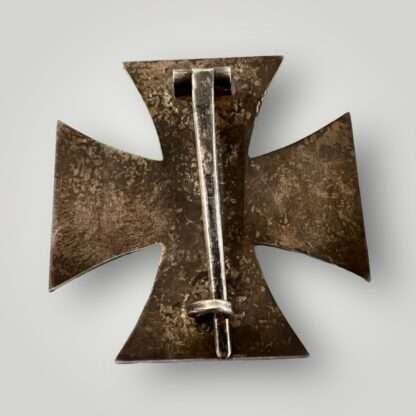 Reverse image of an original Iron Cross 1st Class Marked L/50 By Gebrüder Godet & Co Berlin.