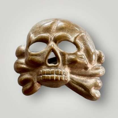 An original SS Skull 1st Pattern, constructed in tombak.