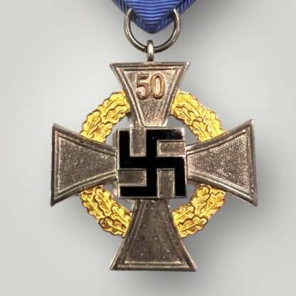 Original National Faithful Service Medal 50 Years.