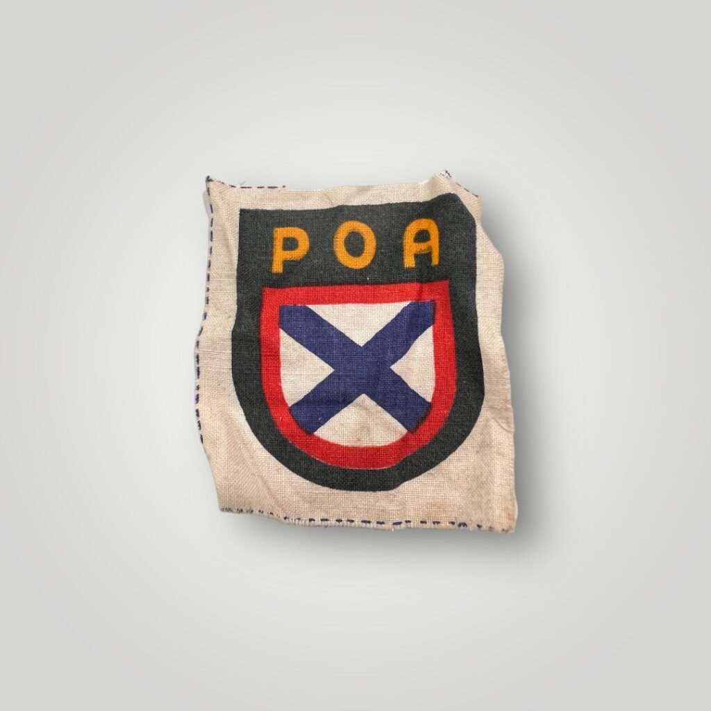 Russian POA Volunteer Arm Shield 2nd Pattern - WW2 Insignia