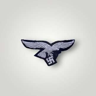 Original Luftwaffe Officer's bullion breast eagle, hand embroidered.
