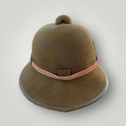 A WW2 German Heer (Army) Afrika Korp pith helmet 2nd pattern.