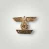 An original repetition clasp 1939 1st class, constructed in silvered tombak with nice patina.