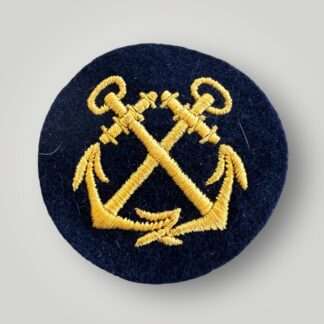 Kriegsmarine EM Coxswain Sleeve Badge I WW2 Militaria Insignia