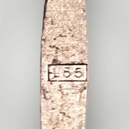 Reverse image of a Iron Cross 1st Class Pin manrked L/55 for Wächtler & Lange.