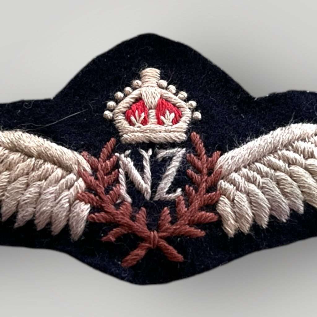 Royal New Zealand Ww2 Pilot Wings - Ww2 Militaria Insignia