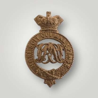 An original Grenadier Guards Victorian Pagri Cap Badge.