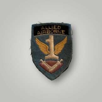 An original First Allied Airborne WW2 formation patch, machine embroidered.