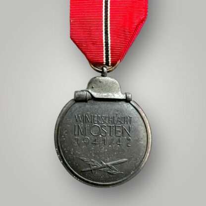 An original Eastern Front medal, constructed in zinc with nice long ribbon.