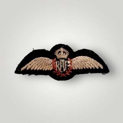 A rare Royal Air Force Pilot WW2 minature Wings worn by free foreign nationals.