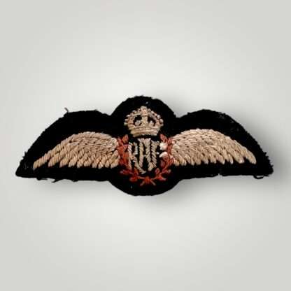 A rare Royal Air Force Pilot WW2 minature Wings worn by free foreign nationals.