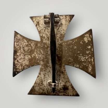 An original Iron Cross 1st Class By Wächtler & Lange, with block hinge and flat wire catch.