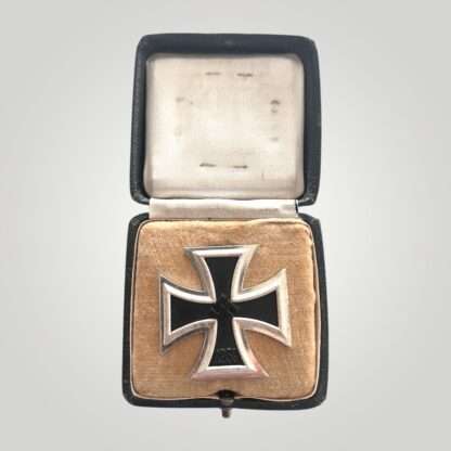 An original WW2 German Iron Cross 1st Class By Rudolf Wächtler & Lange with presentation case.