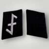 A set of 23rd SS Nederland Division EM/NCOs Collar tabs.