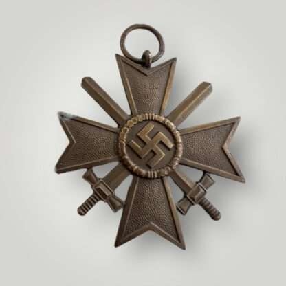 An earlty original German WW2 War Merit Cross With Swords 2nd Class by Moritz Hausch.