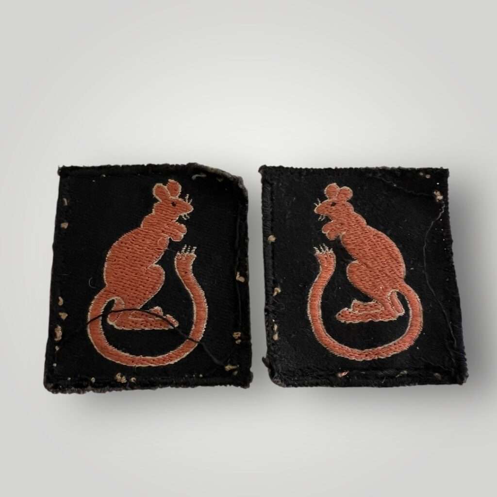Ww2 Rats WW2 British 7th Armoured Division 'Desert Rats Formation Badges