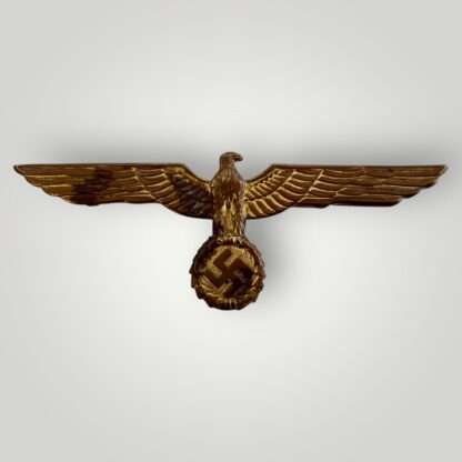 A Kriegsmarine tropical breast eagle made of cupal with fine gilding