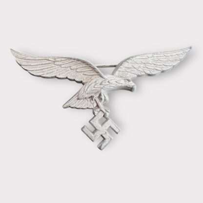 An original WW2 German Luftwaffe Officer's Summer Breast Eagle, constructed in aluminium.